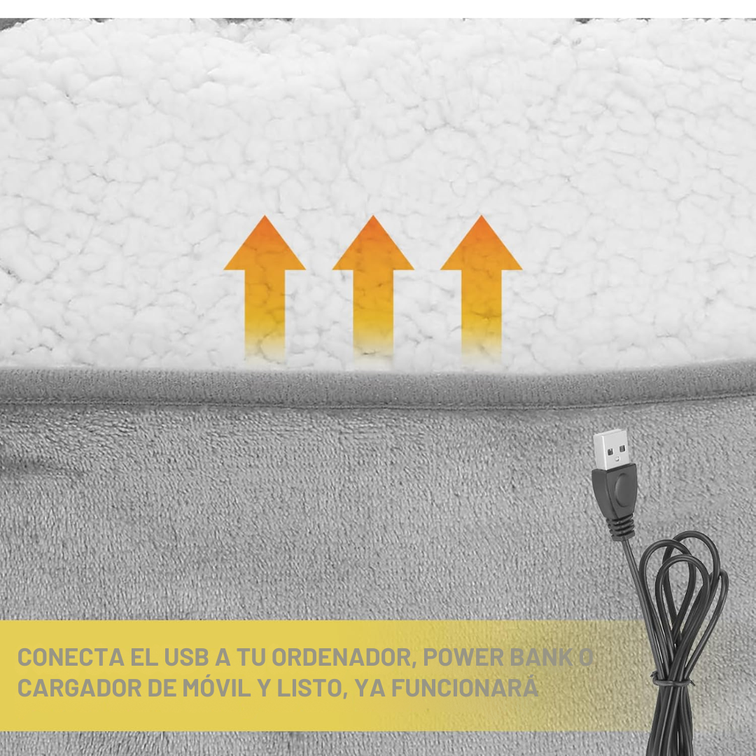 Calienta Pies Eléctrico Ultra Suave